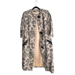 Hand Made S-M (?) coat women's tapestry coat